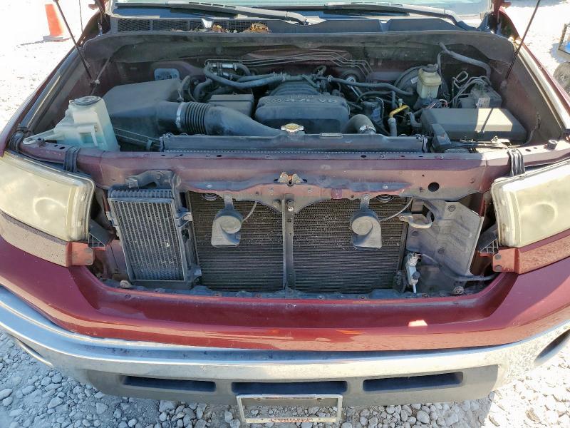5TBBT54197S454439 - 2007 TOYOTA TUNDRA DOUBLE CAB SR5 BURGUNDY photo 11