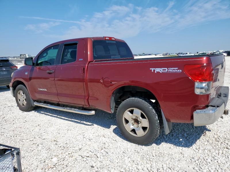 5TBBT54197S454439 - 2007 TOYOTA TUNDRA DOUBLE CAB SR5 BURGUNDY photo 2