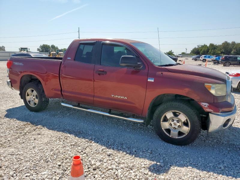 5TBBT54197S454439 - 2007 TOYOTA TUNDRA DOUBLE CAB SR5 BURGUNDY photo 4