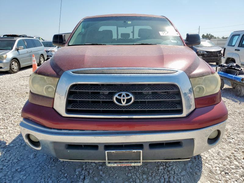 5TBBT54197S454439 - 2007 TOYOTA TUNDRA DOUBLE CAB SR5 BURGUNDY photo 5