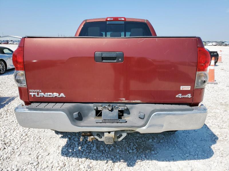 5TBBT54197S454439 - 2007 TOYOTA TUNDRA DOUBLE CAB SR5 BURGUNDY photo 6