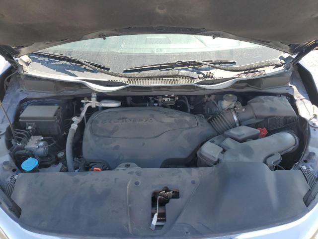 5FNRL6H5XNB015406 - 2022 HONDA ODYSSEY EX BLUE photo 12