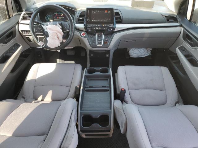 5FNRL6H5XNB015406 - 2022 HONDA ODYSSEY EX BLUE photo 8