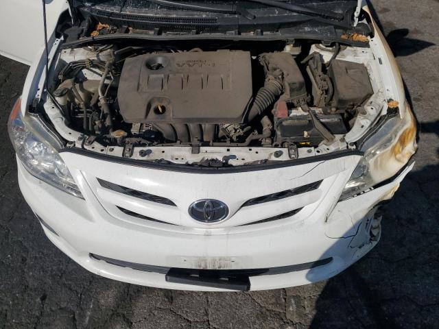 2T1BU4EE9BC636594 - 2011 TOYOTA COROLLA BASE WHITE photo 11