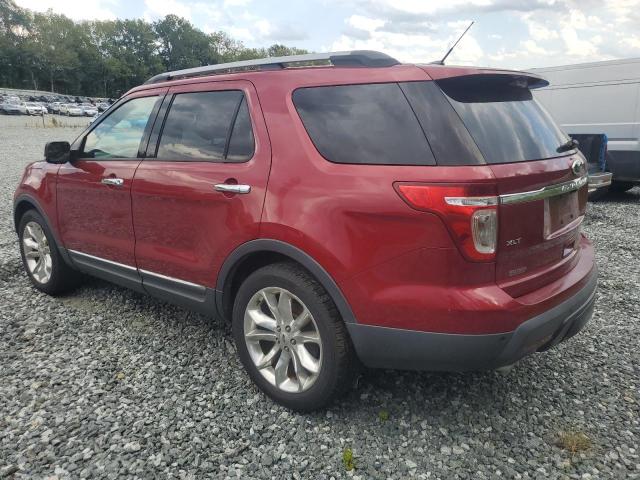 1FM5K8D81DGB97011 - 2013 FORD EXPLORER XLT Qırmızı foto 2