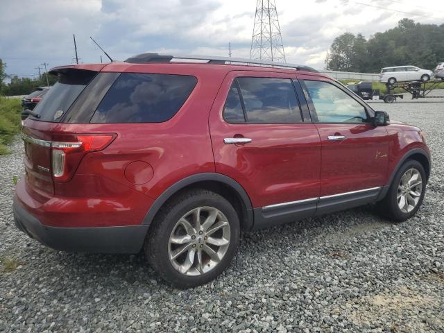 1FM5K8D81DGB97011 - 2013 FORD EXPLORER XLT Qırmızı foto 3