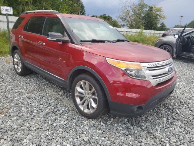 1FM5K8D81DGB97011 - 2013 FORD EXPLORER XLT Qırmızı foto 4