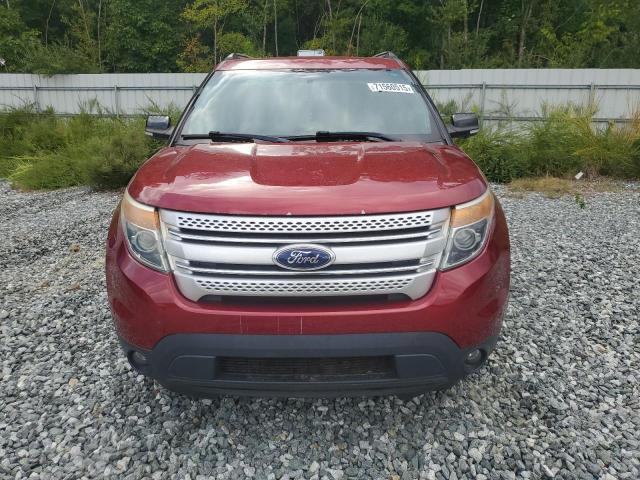 1FM5K8D81DGB97011 - 2013 FORD EXPLORER XLT Qırmızı foto 5
