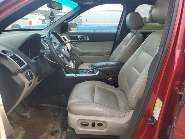 1FM5K8D81DGB97011 - 2013 FORD EXPLORER XLT Qırmızı foto 7