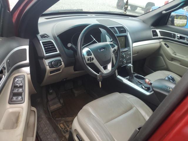 1FM5K8D81DGB97011 - 2013 FORD EXPLORER XLT Qırmızı foto 8