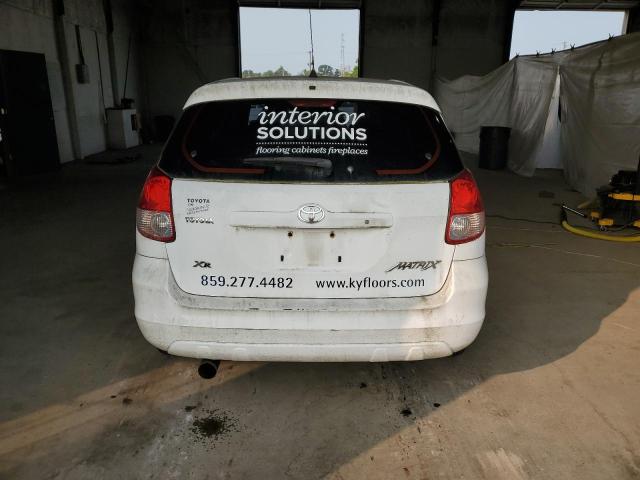 2T1KR32E94C190482 - 2004 TOYOTA COROLLA MA XR WHITE photo 6