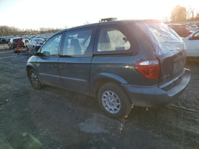 1C4GJ25332B664861 - 2002 CHRYSLER VOYAGER BLUE photo 2