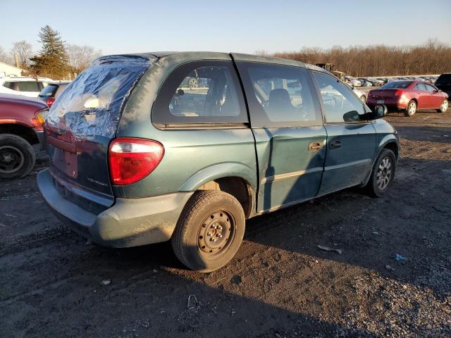 1C4GJ25332B664861 - 2002 CHRYSLER VOYAGER BLUE photo 3