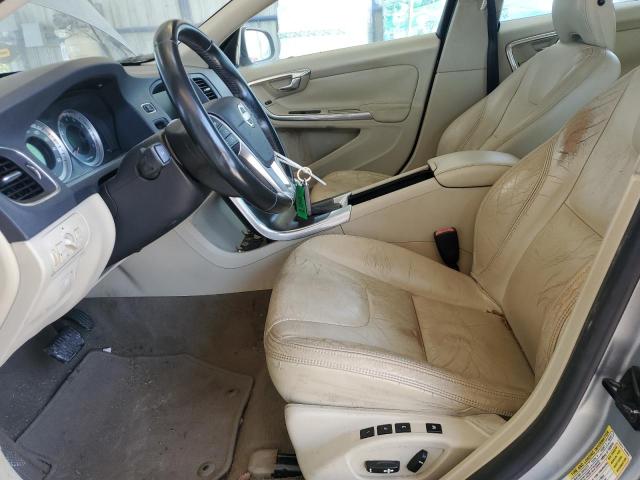 YV1612FS8D2206067 - 2013 VOLVO S60 T5 SILVER photo 7