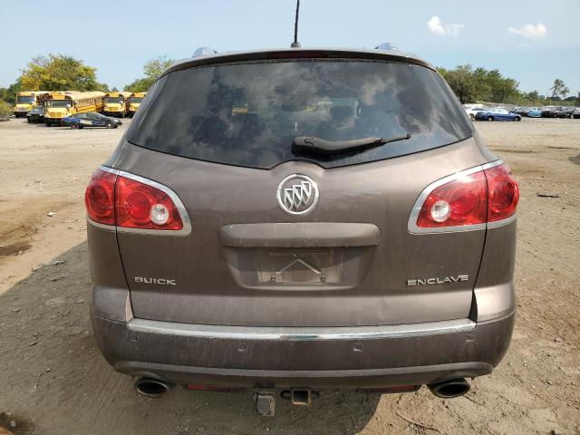 5GAKRCED1CJ369588 - 2012 BUICK ENCLAVE BROWN photo 6