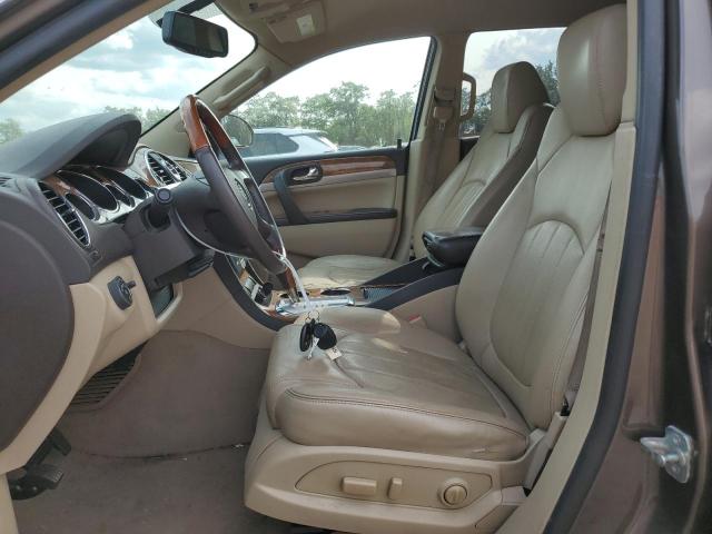 5GAKRCED1CJ369588 - 2012 BUICK ENCLAVE BROWN photo 7