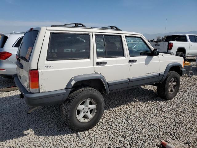 1J4FF48S81L615198 - 2001 JEEP CHEROKEE SPORT WHITE photo 3