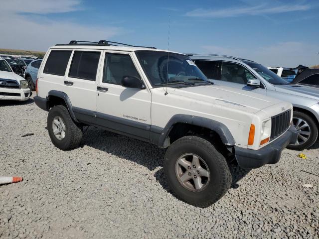 1J4FF48S81L615198 - 2001 JEEP CHEROKEE SPORT WHITE photo 4