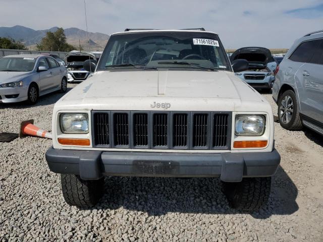 1J4FF48S81L615198 - 2001 JEEP CHEROKEE SPORT WHITE photo 5
