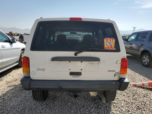 1J4FF48S81L615198 - 2001 JEEP CHEROKEE SPORT WHITE photo 6