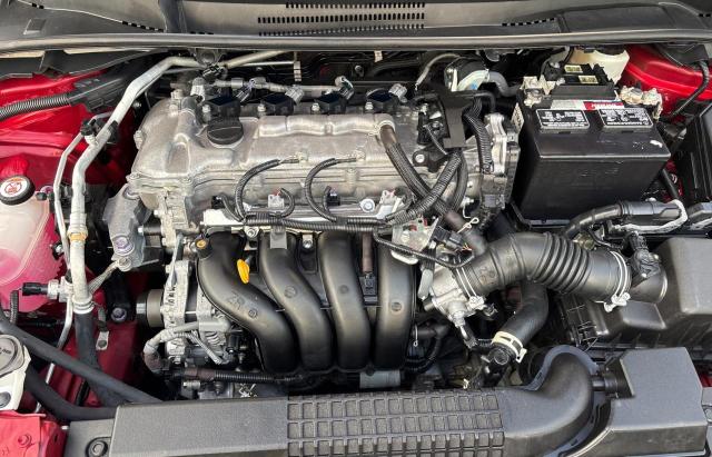5YFEPMAE2NP343599 - 2022 TOYOTA COROLLA LE RED photo 7