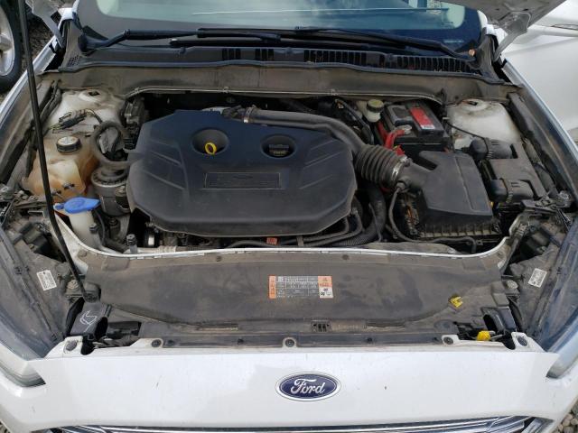 3FA6P0K97ER267201 - 2014 FORD FUSION TITANIUM WHITE photo 11