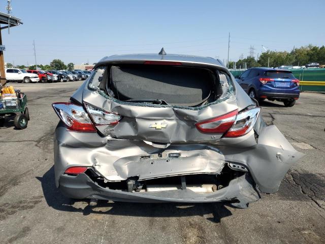 3G1BE6SM1JS570234 - 2018 CHEVROLET CRUZE LT GRAY photo 6