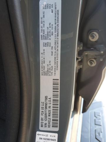 1C6SRFFT9MN577905 - 2021 RAM 1500 BIG HORN/LONE STAR GRAY photo 12