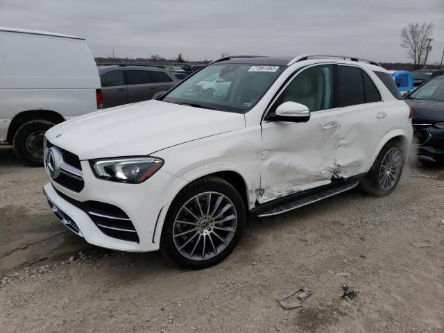 4JGFB4KB7MA491169 - 2021 MERCEDES-BENZ GLE 350 4MATIC WHITE photo 1