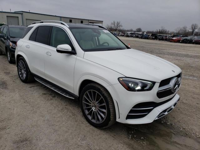 4JGFB4KB7MA491169 - 2021 MERCEDES-BENZ GLE 350 4MATIC WHITE photo 4