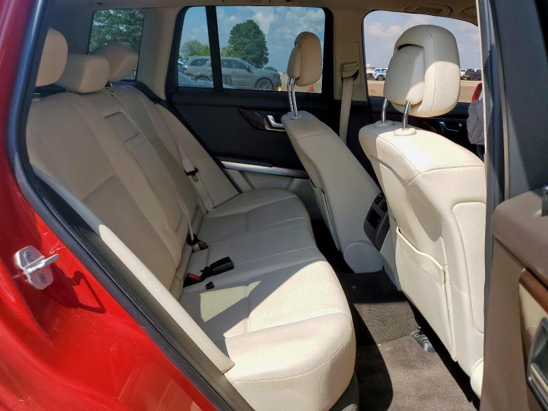 WDCGG5HB0DG007342 - 2013 MERCEDES-BENZ GLK 350 RED photo 11