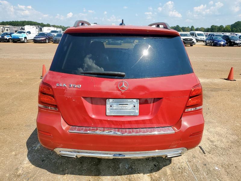WDCGG5HB0DG007342 - 2013 MERCEDES-BENZ GLK 350 RED photo 6