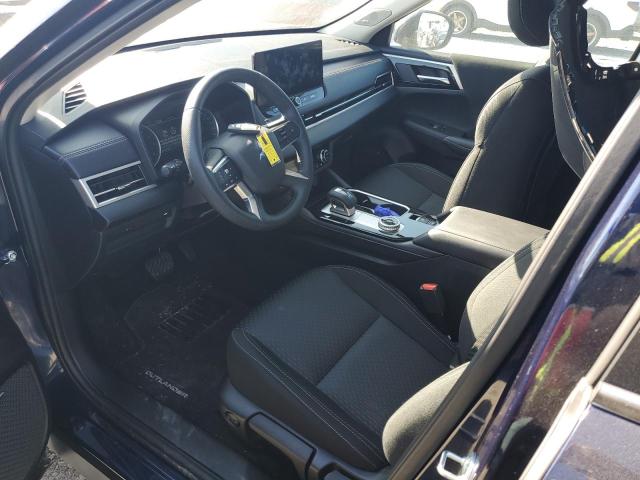 JA4J4VA87SZ619763 - 2025 MITSUBISHI OUTLANDER SE BLUE photo 7