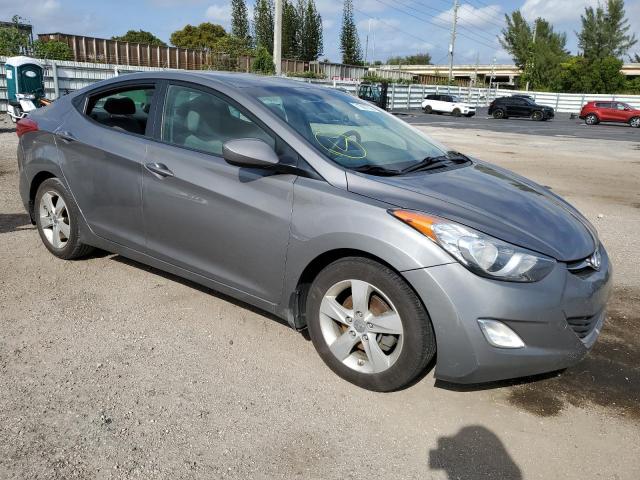 5NPDH4AE3DH393402 - 2013 HYUNDAI ELANTRA GLS SILVER photo 4