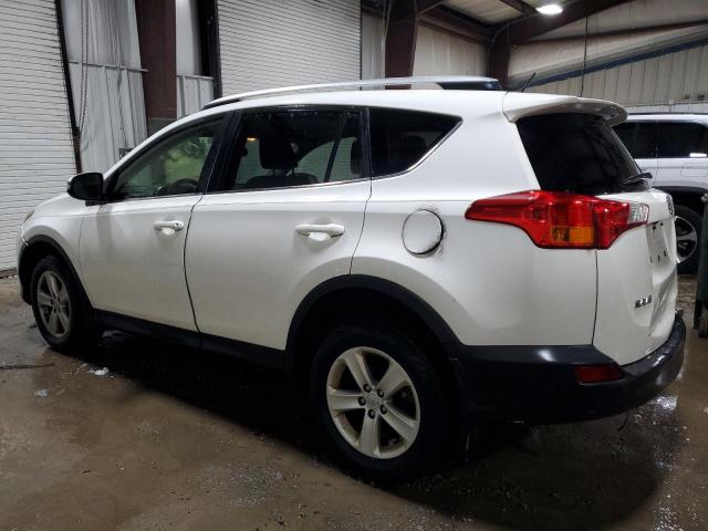 JTMRFREV8ED088889 - 2014 TOYOTA RAV4 XLE WHITE photo 2