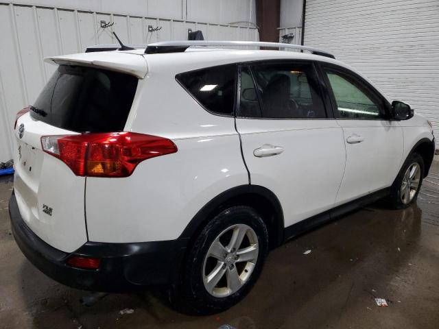 JTMRFREV8ED088889 - 2014 TOYOTA RAV4 XLE WHITE photo 3