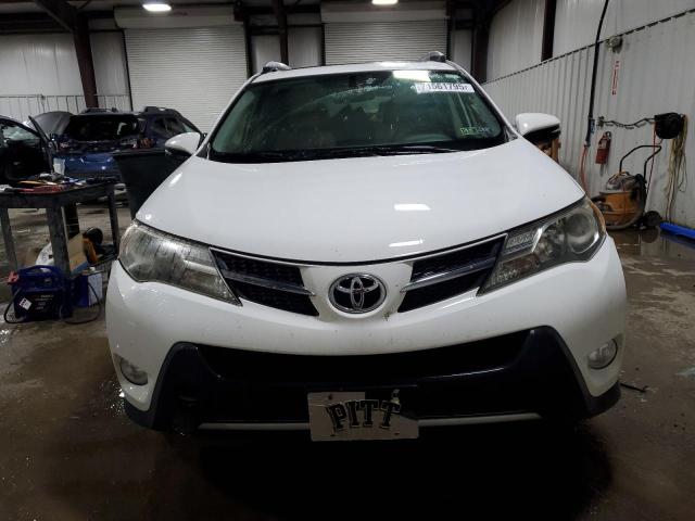 JTMRFREV8ED088889 - 2014 TOYOTA RAV4 XLE WHITE photo 5