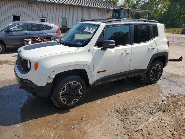 ZACCJBCT0FPB55014 - 2015 JEEP RENEGADE TRAILHAWK WHITE photo 1