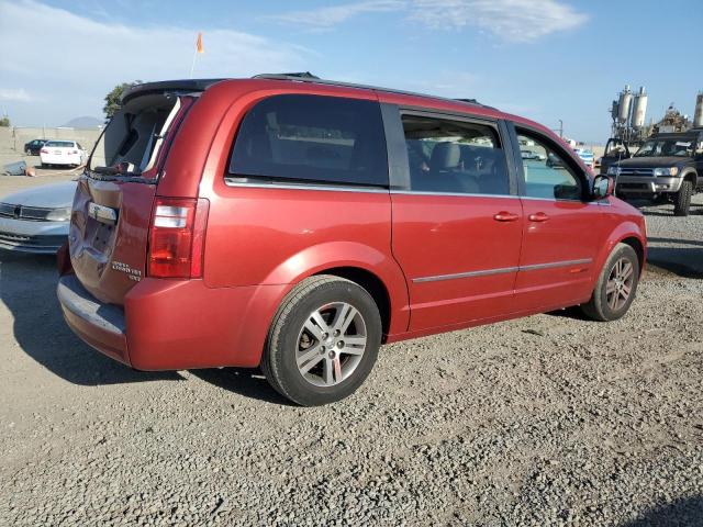 2D4RN5DX8AR128638 - 2010 DODGE GRAND CARAVAN SXT BURGUNDY photo 3