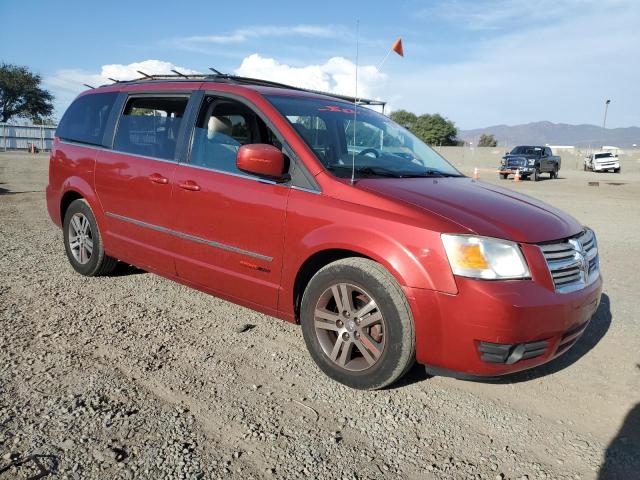 2D4RN5DX8AR128638 - 2010 DODGE GRAND CARAVAN SXT BURGUNDY photo 4