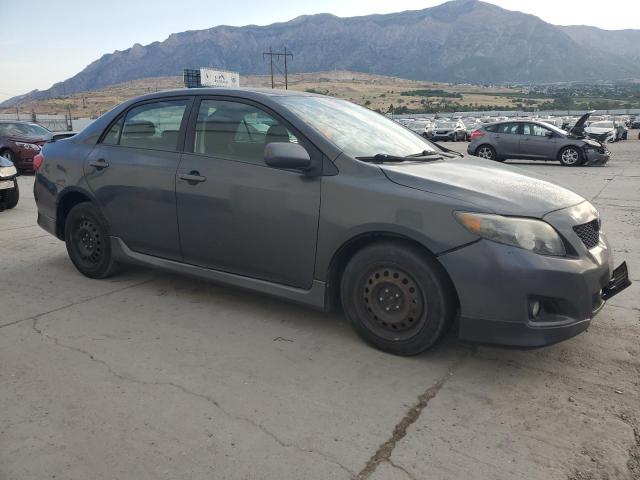 1NXBU40E09Z046929 - 2009 TOYOTA COROLLA BASE GRAY photo 4