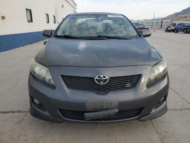 1NXBU40E09Z046929 - 2009 TOYOTA COROLLA BASE GRAY photo 5