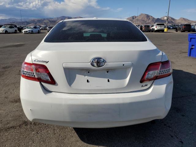4T4BF3EK5AR078885 - 2010 TOYOTA CAMRY BASE WHITE photo 6