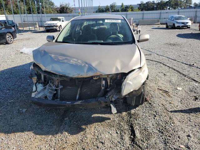 1NXBU4EE5AZ211838 - 2010 TOYOTA COROLLA BASE TAN photo 5