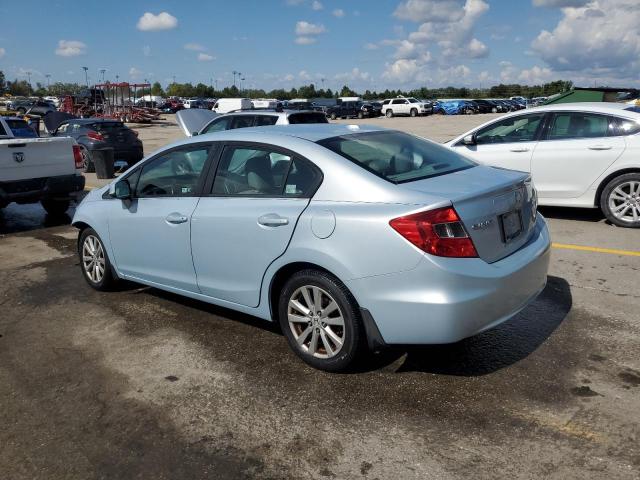 19XFB2F92CE004598 - 2012 HONDA CIVIC EXL 青绿色 照片 2