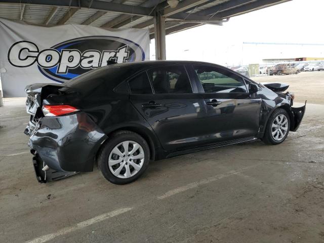 JTDEPMAE5NJ222585 - 2022 TOYOTA COROLLA LE BLACK photo 3