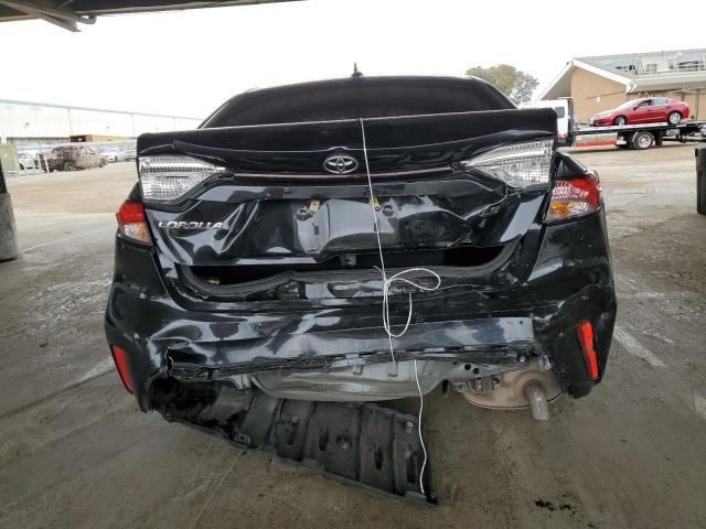JTDEPMAE5NJ222585 - 2022 TOYOTA COROLLA LE BLACK photo 6