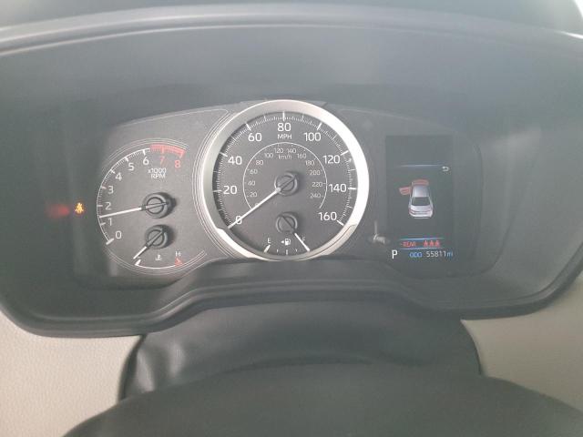 JTDEPMAE5NJ222585 - 2022 TOYOTA COROLLA LE BLACK photo 9