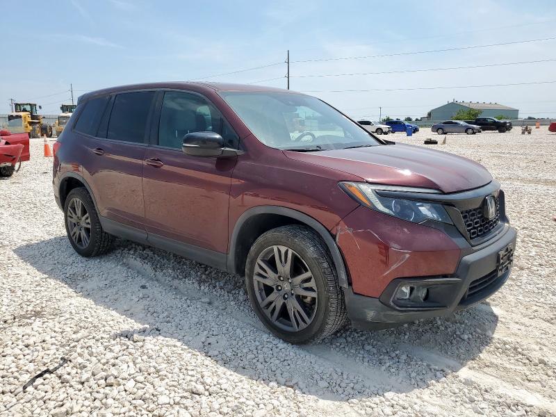 5FNYF8H57LB014709 - 2020 HONDA PASSPORT EXL MAROON photo 4