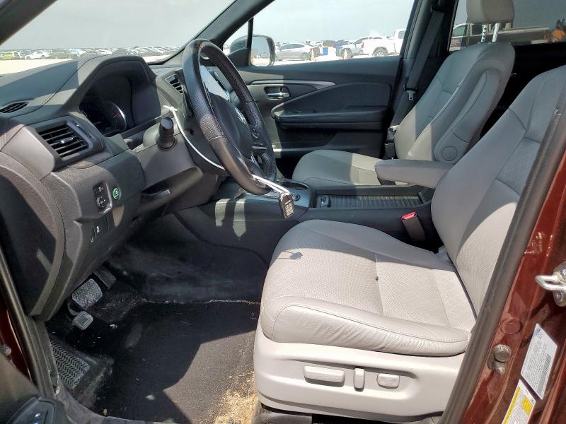 5FNYF8H57LB014709 - 2020 HONDA PASSPORT EXL MAROON photo 7